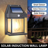 SolarGuard™ Motion Sensor Wall Light – Weatherproof LED Security for Any Outdoor Space