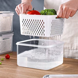 3-Pack Fridge Storage Containers – Keep Your Produce Crisp, Clean, and Organized