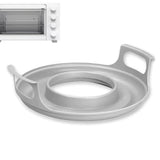 HeatMate™ Microwave Plate Holder – Durable, Easy-Clean Steam Tray for Bowls & Dishes