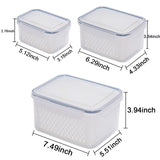 3-Pack Fridge Storage Containers – Keep Your Produce Crisp, Clean, and Organized