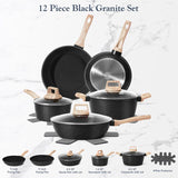 Granite Induction Cookware Set