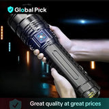 Rechargeable Zoomable LED Flashlight